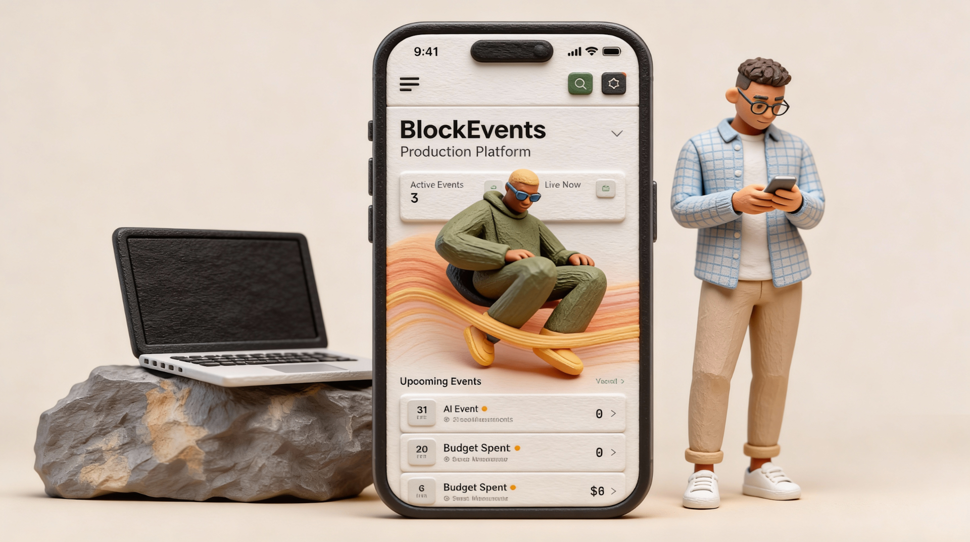 BlockEvents — Event Production & Management Platform